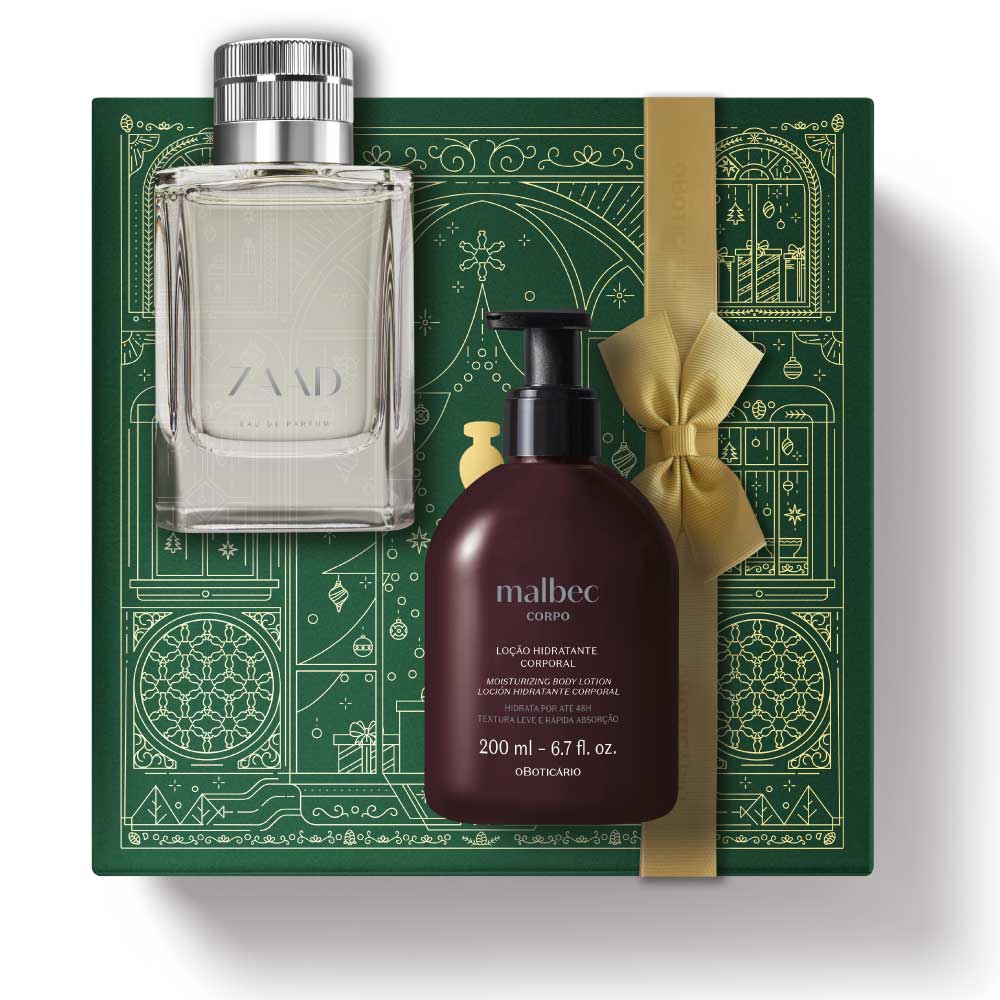 Kit di Natale con profumo Zaad + Malbec