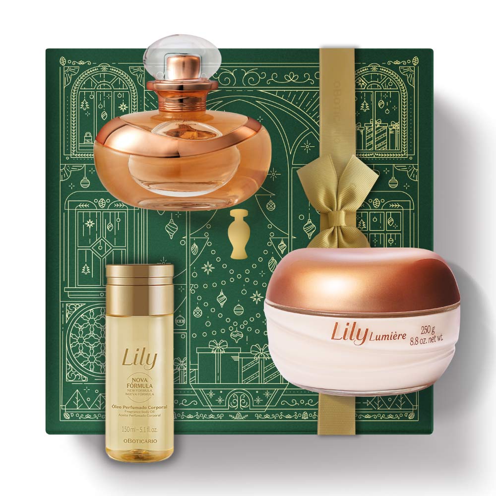 Kit natalizio profumato Lily Lumière