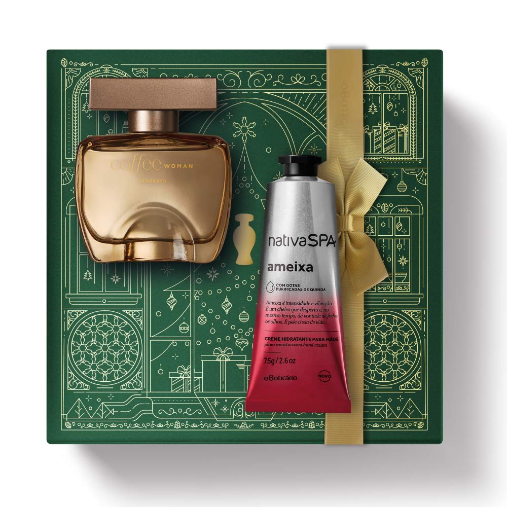 Kit di Natale Coffee Woman Plum
