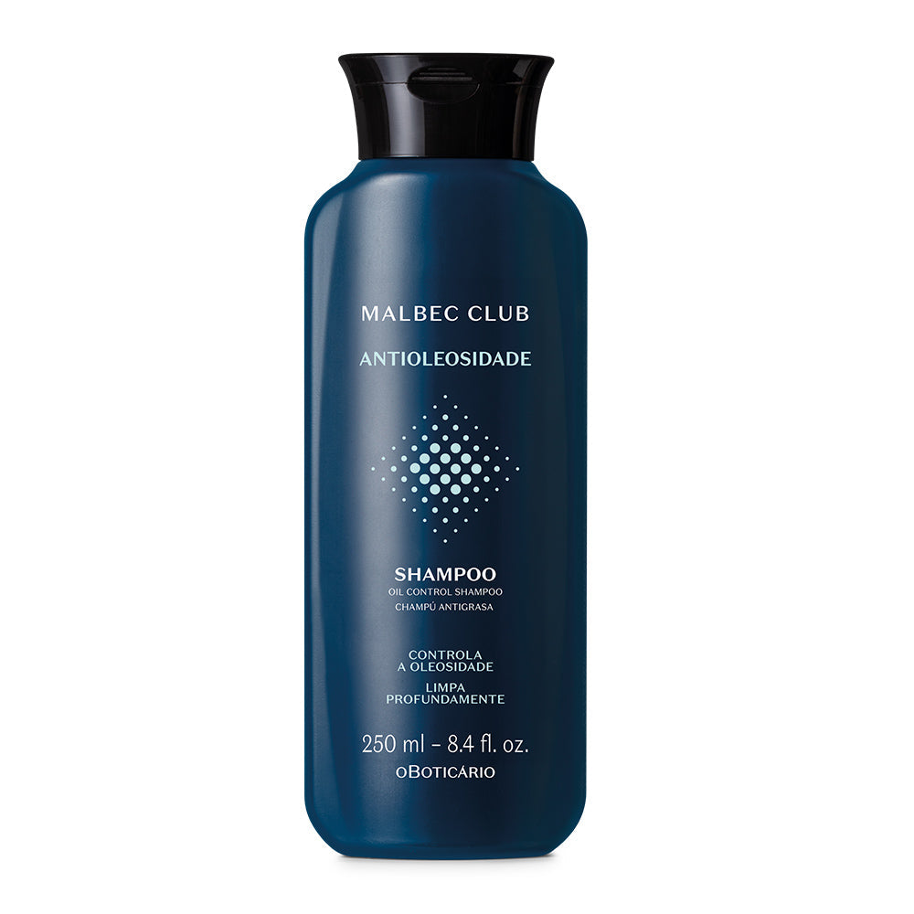Shampoo Malbec Club per capelli grassi, 250 ml