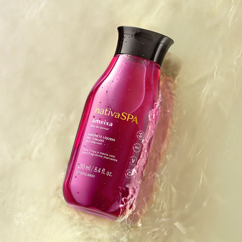Nativa SPA Sapone liquido profumato alla prugna, 250 ml