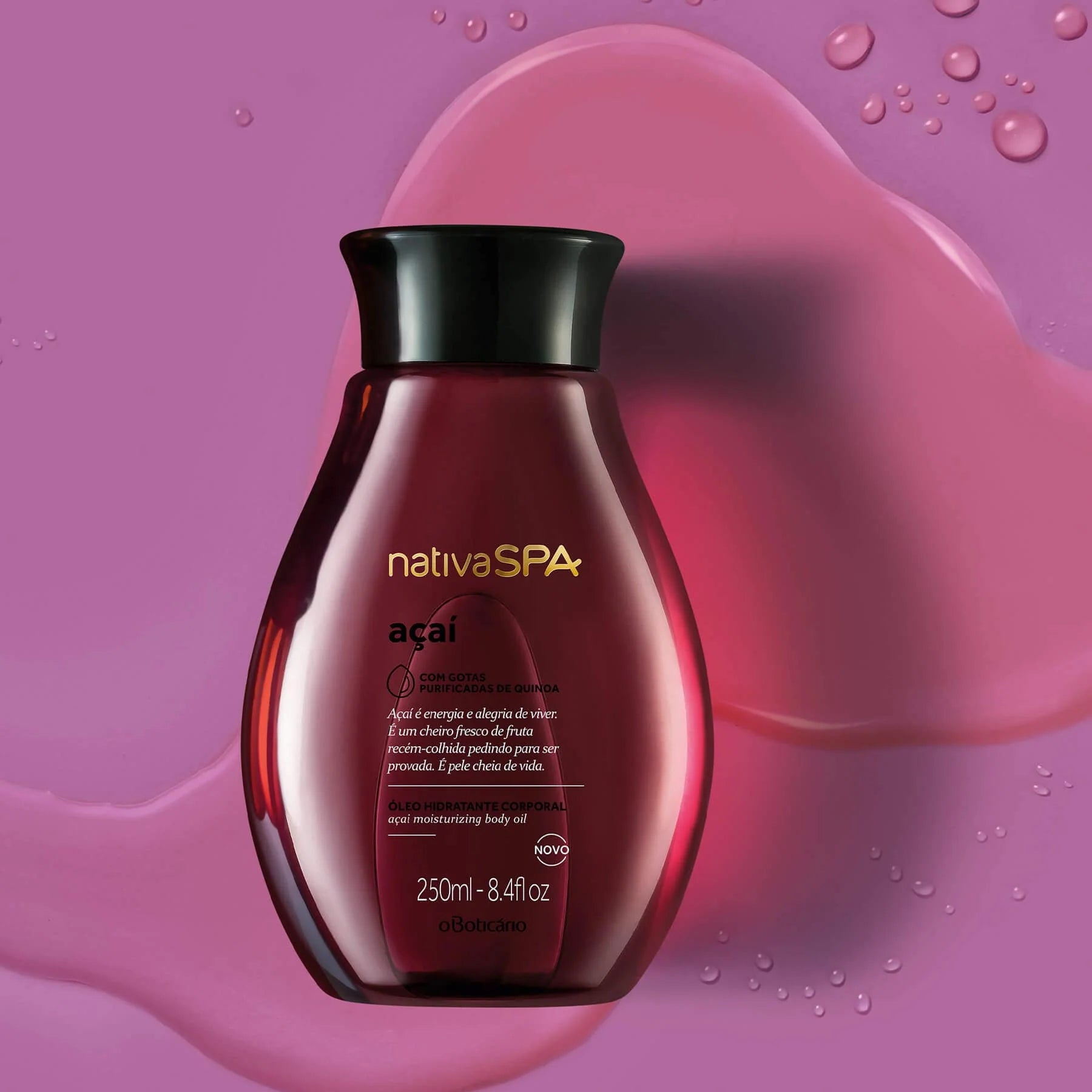 Açaí Nativa SPA Olio idratante, 200 ml