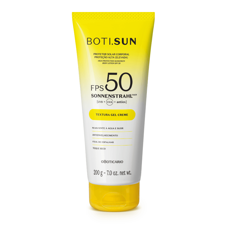 Crema gel solare corpo Boti.Sun SPF50, 200 g