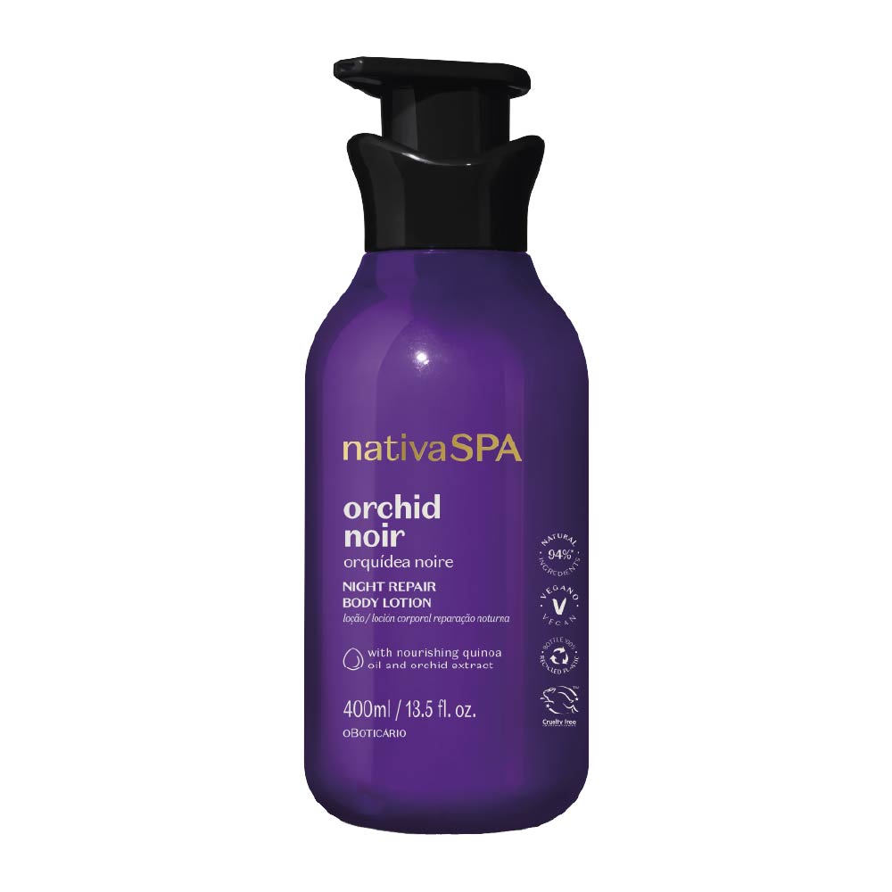 Nativa SPA Orchid Black Body Lotion, 400 ml