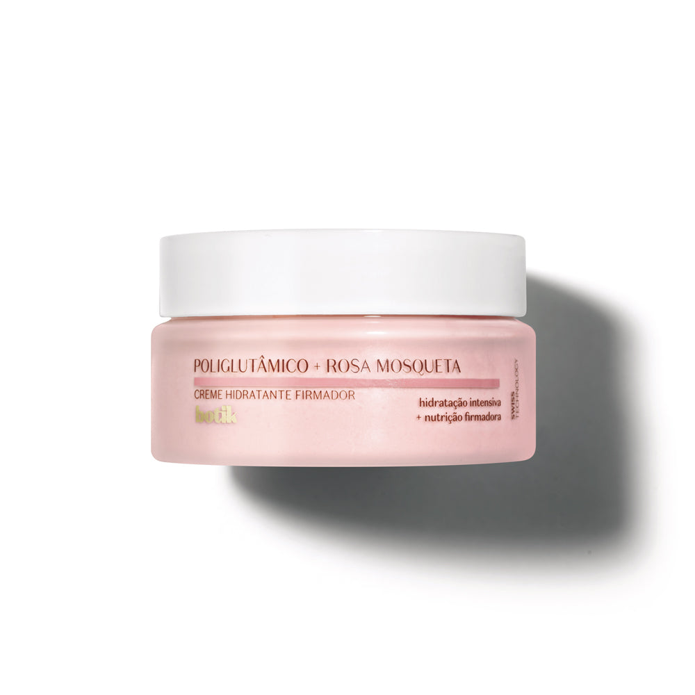 Crema idratante rassodante Botik Polyglutamic + Rosa Mosqueta, 50 g