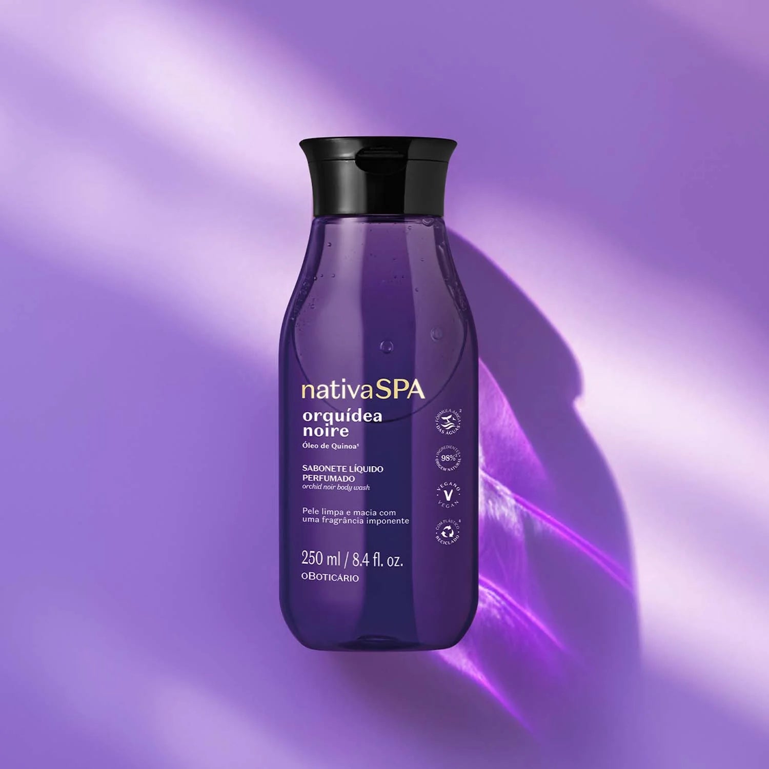 Ochidea Nera Nativa SPA Sapone liquido profumato, 250 ml