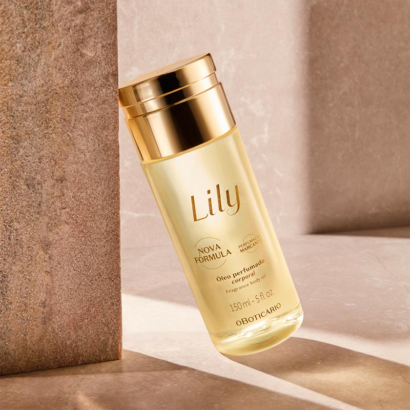 Lily Olio corpo profumato al giglio, 150 ml