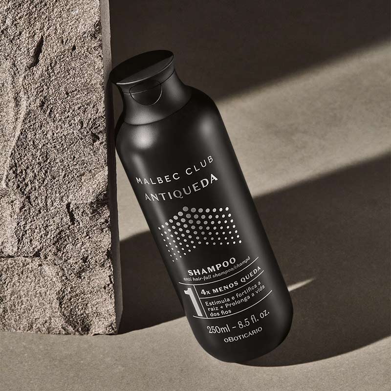Shampoo anticaduta Malbec Club, 250ml