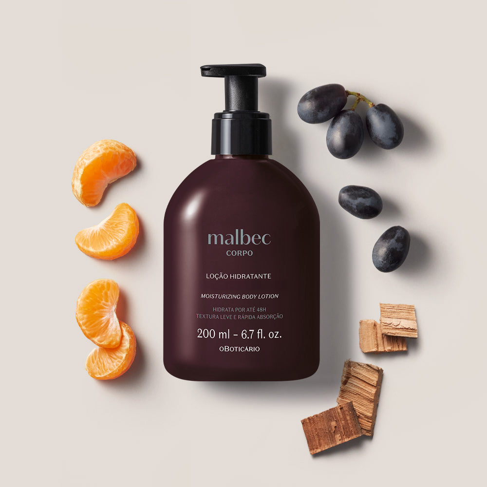 Malbec Lozione idratante per il corpo, 200 ml