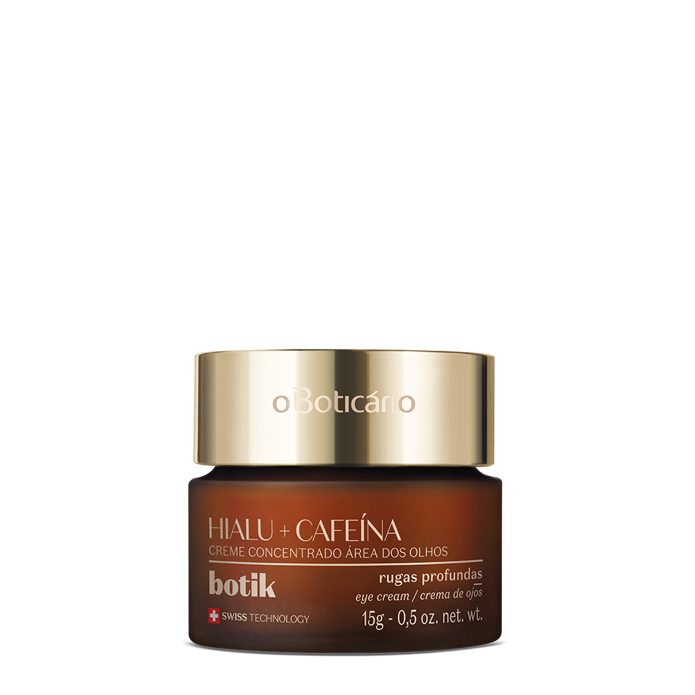 Crema contorno occhi concentrata Botik con acido ialuronico e caffeina, 15 g