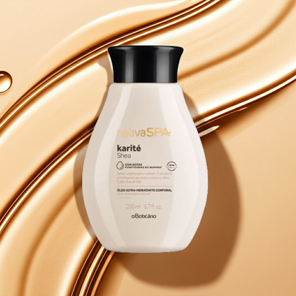 karité Olio idratante Nativa SPA, 200 ml