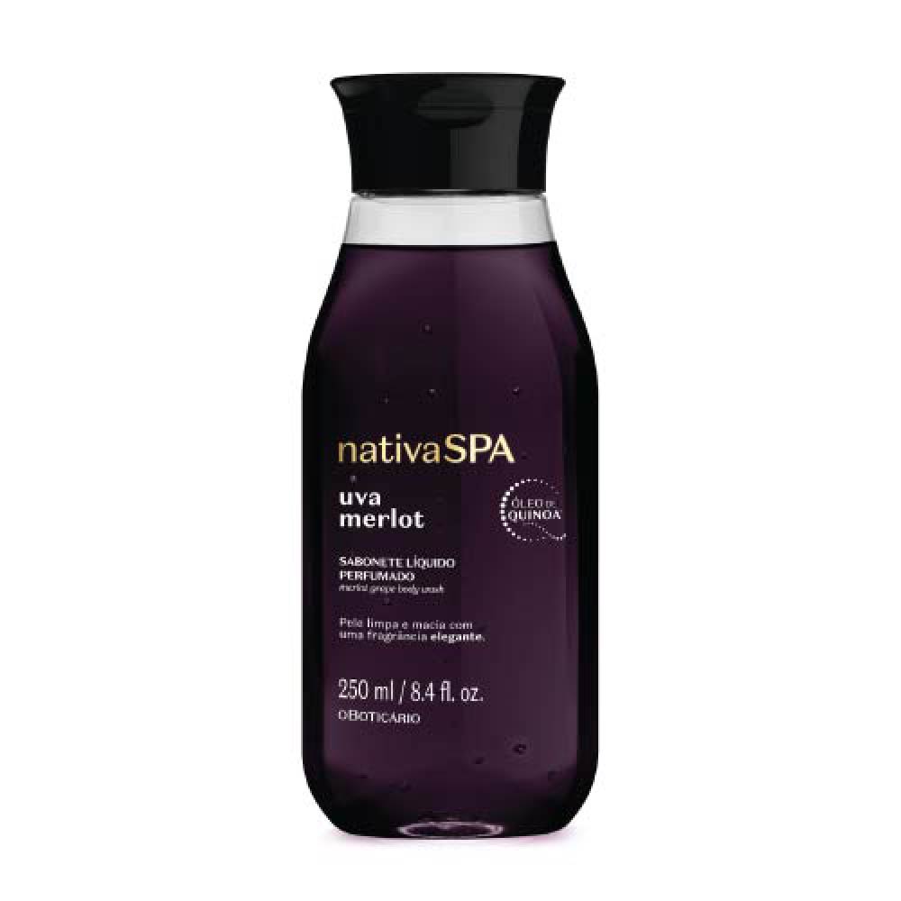 Nativa SPA Sapone liquido profumato all'uva e merlot, 250 ml