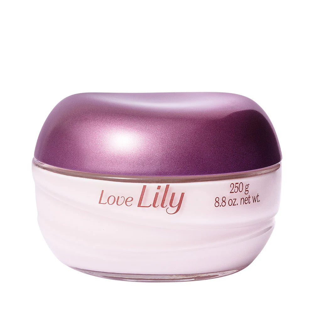 Crema idratante Love Lily Satinata, 250 g