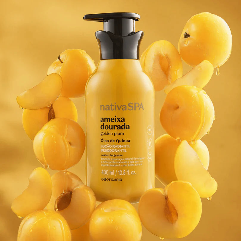 Nativa SPA Lozione idratante per il corpo Golden Plum, 400 ml