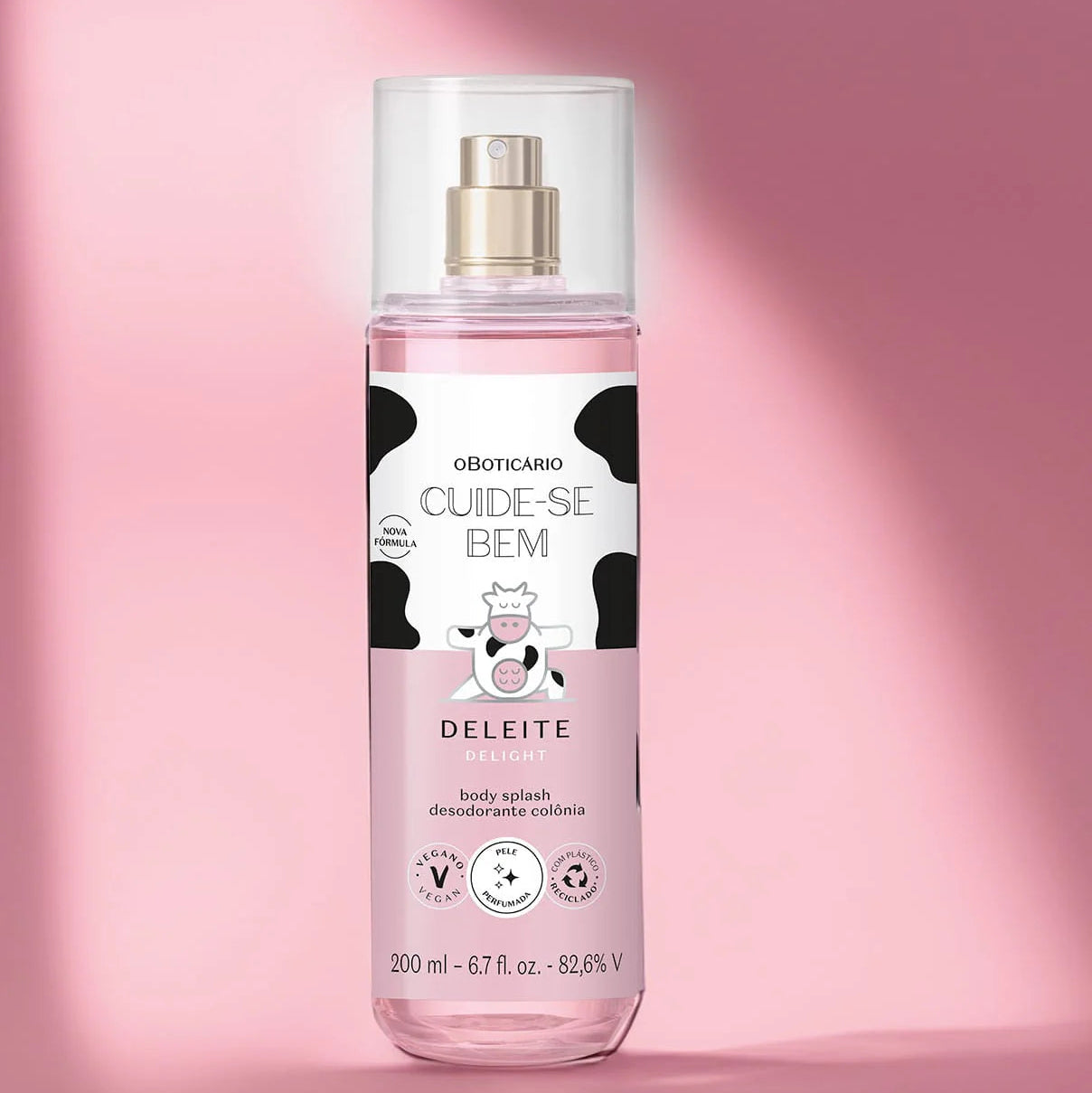 Body Splash Cuide-se Bem Deleite, 200 ml