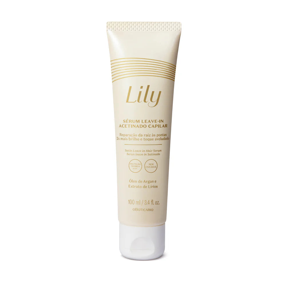 Siero per capelli senza risciacquo Lily Satinato, 100 ml
